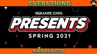 Square Enix Presents Spring 2021 | Tamil |  Everything Announced Highlights