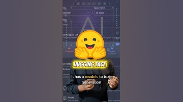 hugging face explained. #huggingface #artificialintelligence #aidevelopment