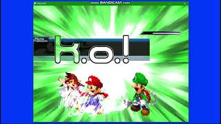 MUGEN REQUEST: Mario and Luigi🆚Unknown and Mizuka Nagamori|MUGEN ALL STARS 1.1B🍦 screenshot 3