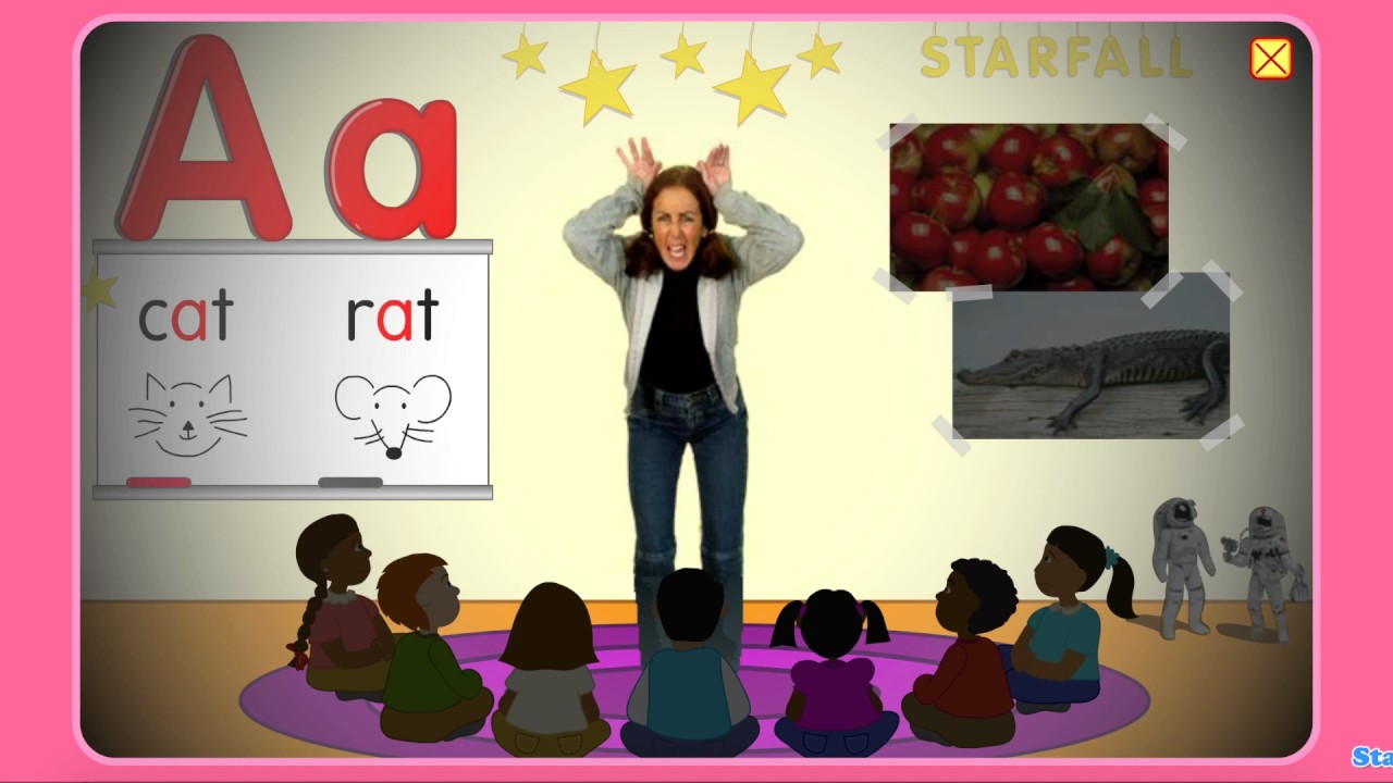 Starfall Abcs Letter Sounds A Youtube