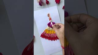 Flower Petals Craft #craft #diy #ytshort