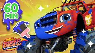 BEST of Blaze Makeover Machines! | 60 Minute Compilation | Blaze and the Monster Machines