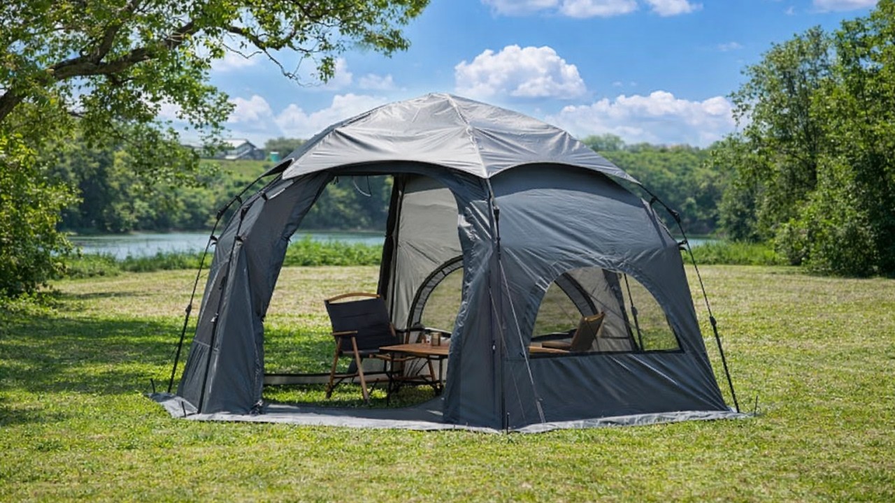 QUICKCAMP】Enjoy comfortable camping with your family! The newly