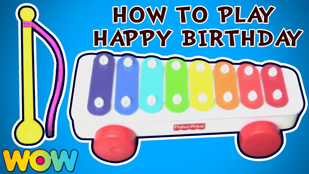 xylophone chords happy birthday