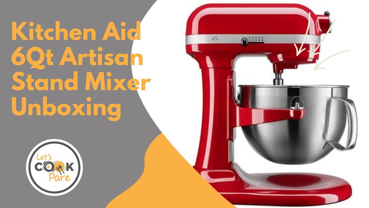 Unboxing KitchenAid Professional 600 Series 6-Quart (5.7L) Bowl Lift Stand  Mixer 