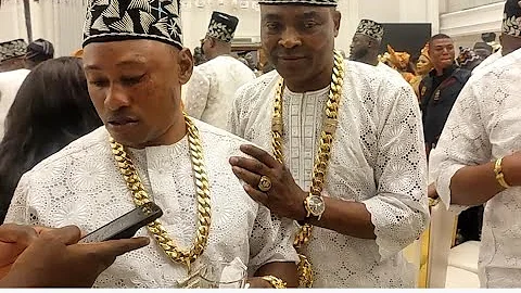 SEE MOMENT 100BILLION GANG:ALH.RILWAN COOLER,OLOWO IDIOGEDE&OTHERS CHANGE D ATMOSPHERE WIT NECK GOLD