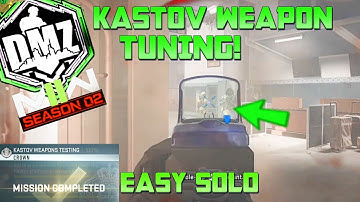MW2 DMZ "KASTOV WEAPONS TUNING" EASY SO GUIDE! HOW TO KILL A COMMANDER ASHIKA ISLAND!*NEW*