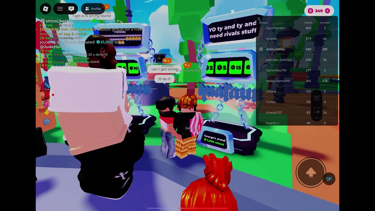 Peacefully getting scammed in please donate