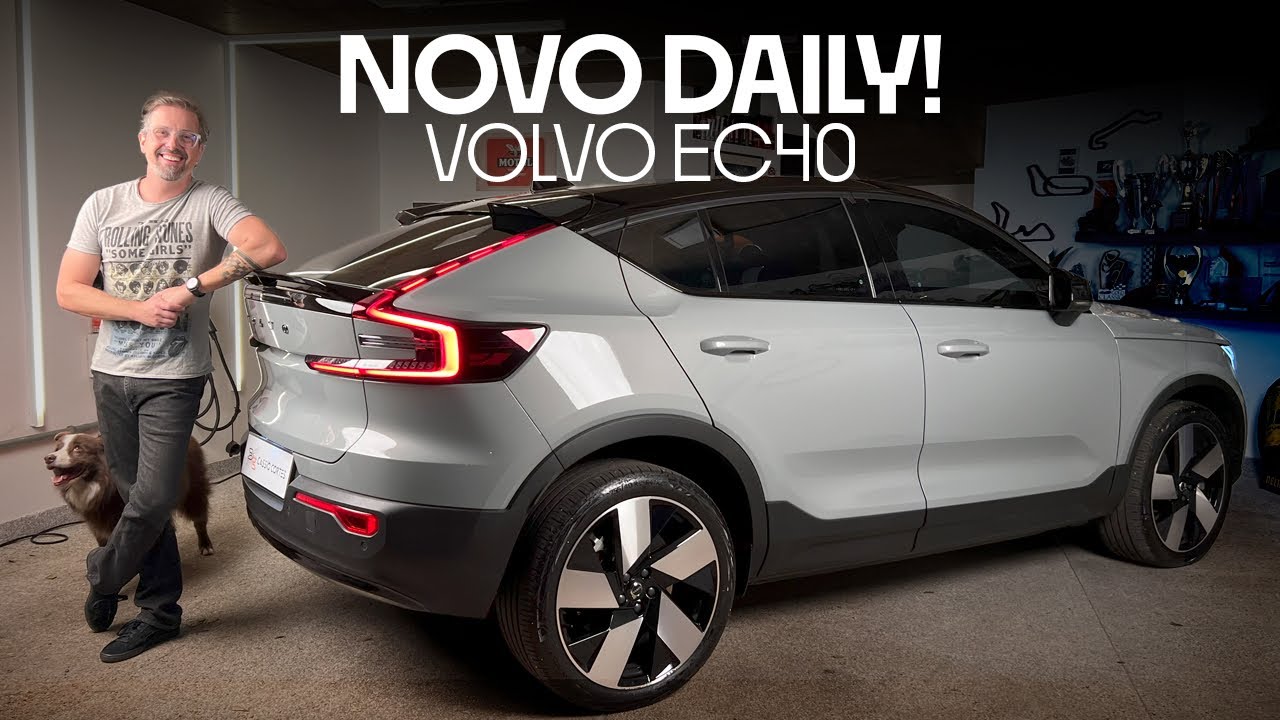 O QUE MUDOU no novo Volvo EC40? #PartiuEstradão com 404 km de autonomia Inmetro, 414 cv de potência!