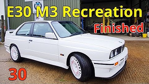 The car is finshed / Epp 30 E30 M3 Recreation