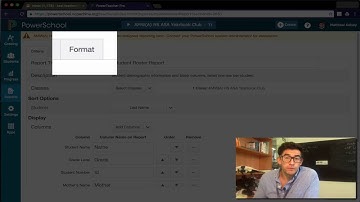 Printing student and parent rosters in PowerTeacher Pro