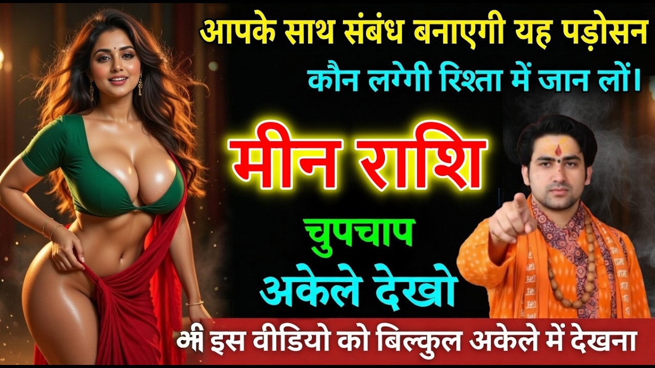 मीन राशि वालों आपके साथ संबंध बनाएगी यह पड़ोसन कौन लगेगी रिश्ता में जान लों