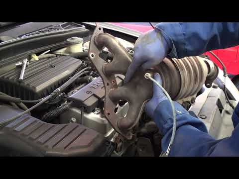 2001---2005-honda-civic-combination-exhaust-manifold-catalytic-converter-replacement