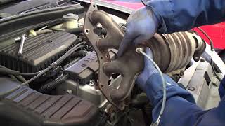 2001  2005 Honda Civic Combination Exhaust Manifold Catalytic Converter  Replacement