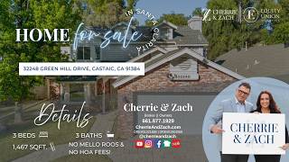 𝐋𝐈𝐒𝐓𝐄𝐃 • 32248 Green Hill Dr Castaic, Ca • 𝐁𝐘:: 𝐂𝐇𝐄𝐑𝐑𝐈𝐄 & 𝐙𝐀𝐂𝐇