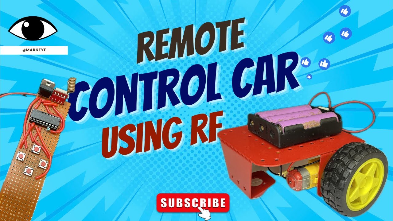 Rc Car Controller Using Rf Module DIY - RF control RC Car - YouTube