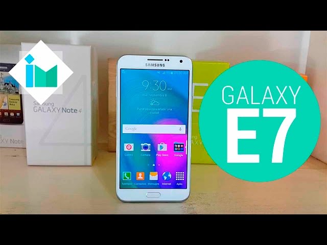 Samsung Galaxy E7 - Review en español