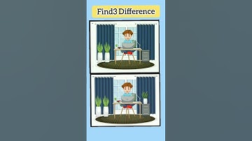 Only Geniuses Can Find the 3 Differences! 🤯