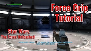 Star Wars: The Force Unleashed - Force Grip Tutorial [ Xbox Series X ]