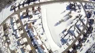 DJI F550 short flight.