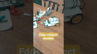 edge avoider robot #edgeavoiderrobot #irsensor #arduinoproject #robotics #shorts #like #viral #vkm