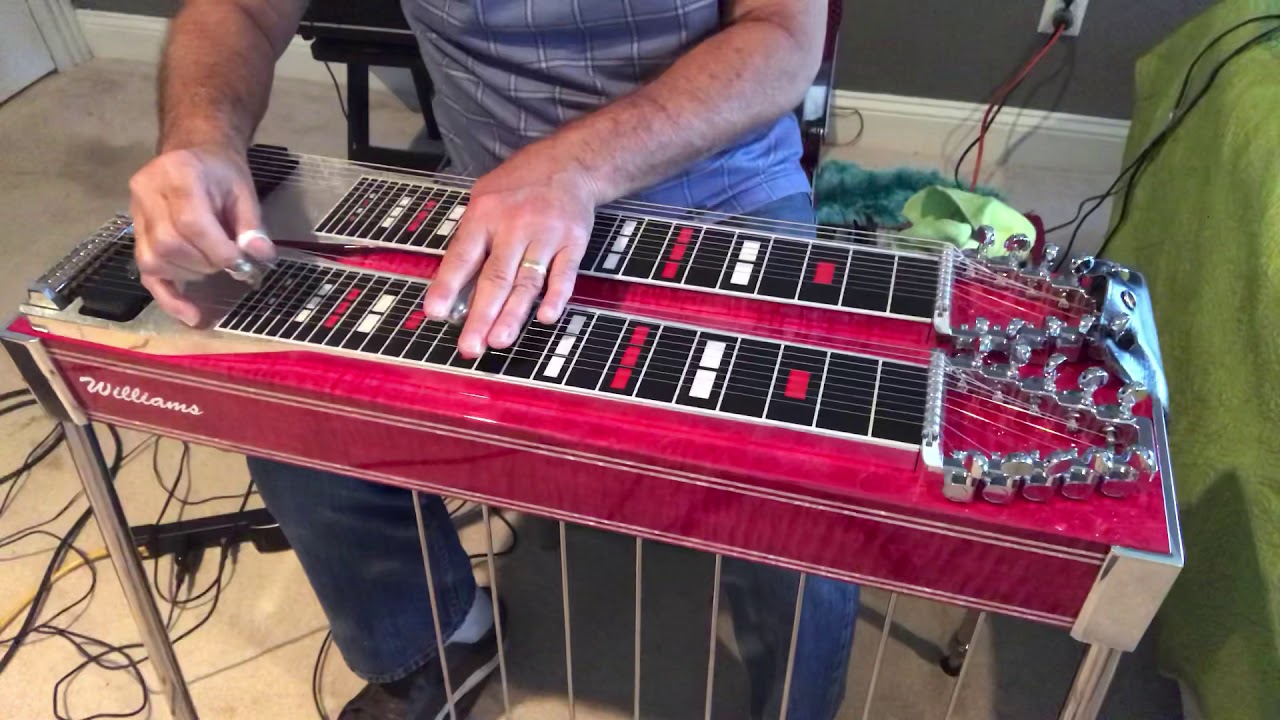 Williams Steel Guitar demo YouTube