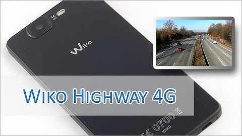 Wiko Highway 4G Video Quality (Test / Review)