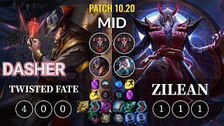 SHG Dasher Twisted Fate vs Zilean Mid - KR Patch 10.20