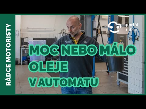 Moc nebo málo oleje v automatické v převodovce | K čemu dochází při přeplnění nebo nenaplnění?