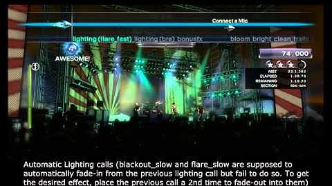 RBN2 Lighting Calls and Post-Processing effects used with Stomp