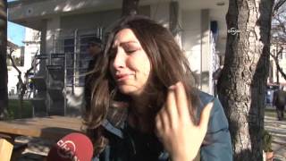 Patlama anını hıçkıra hıçkıra ağlayarak anlattı