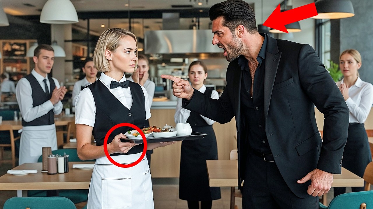 Every Waiter Avoided the Rude Mafia Boss — Until One New Girl Faced Him Head-On