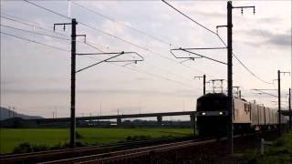 【JR Freight】 遅1051レ EF210-10 大型コンテナいっぱい♪ 2016/07/23 6:15