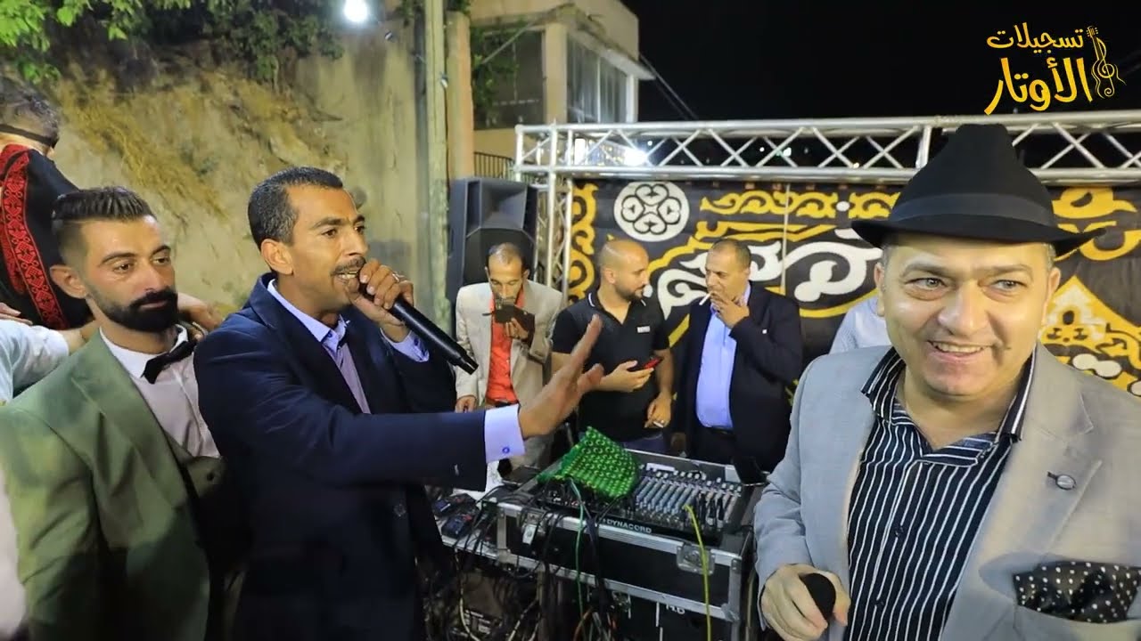 تحدي المربع بين الفنانين نعمان الجلماوي واكرم قعوار سهرة العريس منذذر جرار - الفندقومية 2022