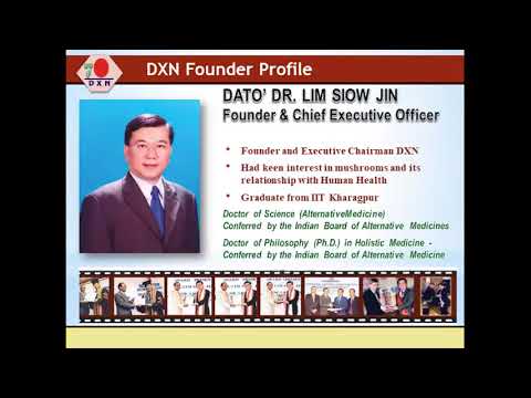 DXN BUSINESS OPPORTUNITY  COMPANY MODULE
