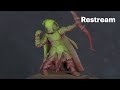 Starting Painting the Wood Elves. HYPE!