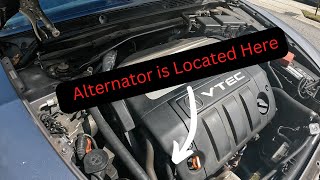 Acura RL Alternator replacement