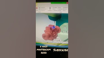 mastercam 5 axis vmc PROGRAMING