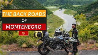 The Back Roads of Montenegro Ep. 15 | Germany to Pakistan and India on Motorcycle BMW G310GS