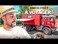 Le plus gros chantier touche à sa fin : Le camion d'expédition est prêt pour le voyage !