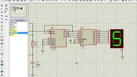 LAB BCD counter simulation