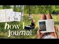 How i journal for nostalgia reflection  mental health