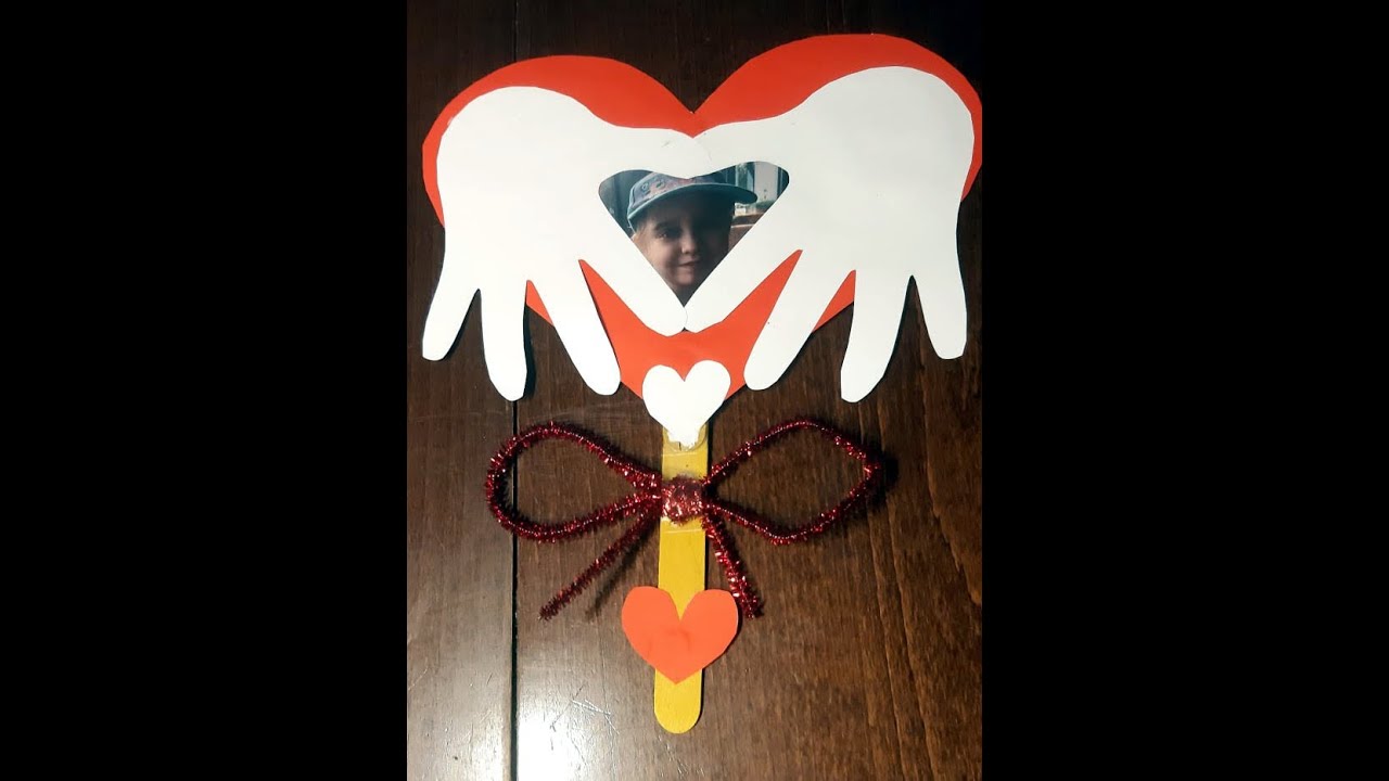 Laurka - serducho z dłoni ze zdjęciem :)