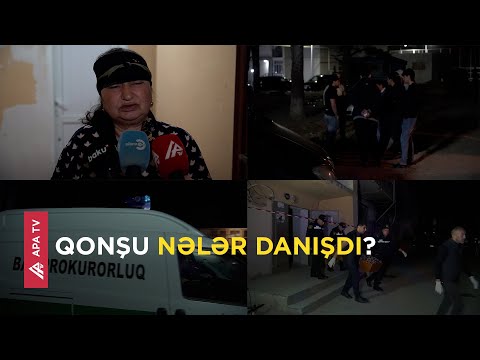 Sumqayıtda ata və anasını öldürən şəxs taksi sürücüsü işləyirmiş - APA TV