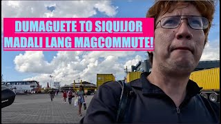 DUMAGUETE TO SIQUIJOR BY FERRY | HOW TO TRAVEL FROM DUMAGUETE TO SIQUIJOR | DIY TRANSFER DUMAGUETE