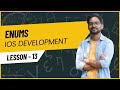 ENUMS in depth | IOS Development | Tarang Sultania #swift #programming