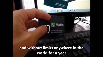 Use whatsApp without internet ( WhatSim )