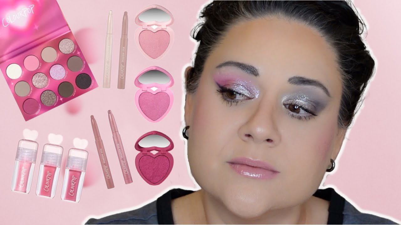 Коллекция ColourPop Heart To Get! Первые впечатления, свотчи, 2 варианта макияжа глаз и честные м...