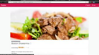 Palate: Restaurant rating/review app screenshot 2