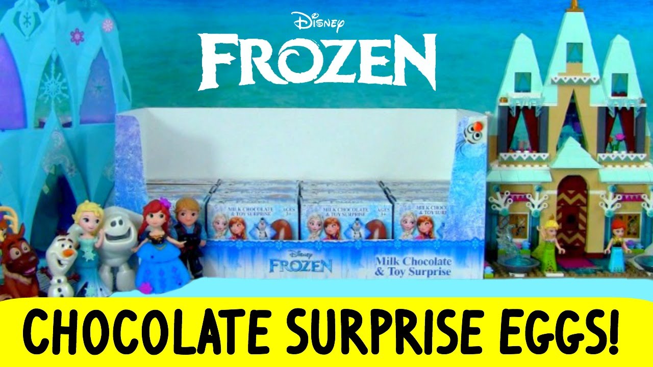 Disney FROZEN Chocolate SURPRISE EGGS! OPENING Frozen Egg Surprise with TOYS INSIDE! YouTube